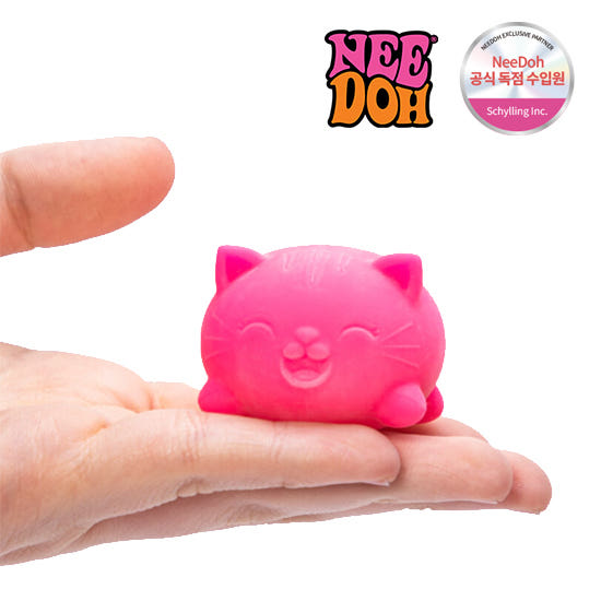 Needoh Super Cool Cat Baby Stress Ball Squishy (3ea) Needoh  DKshop