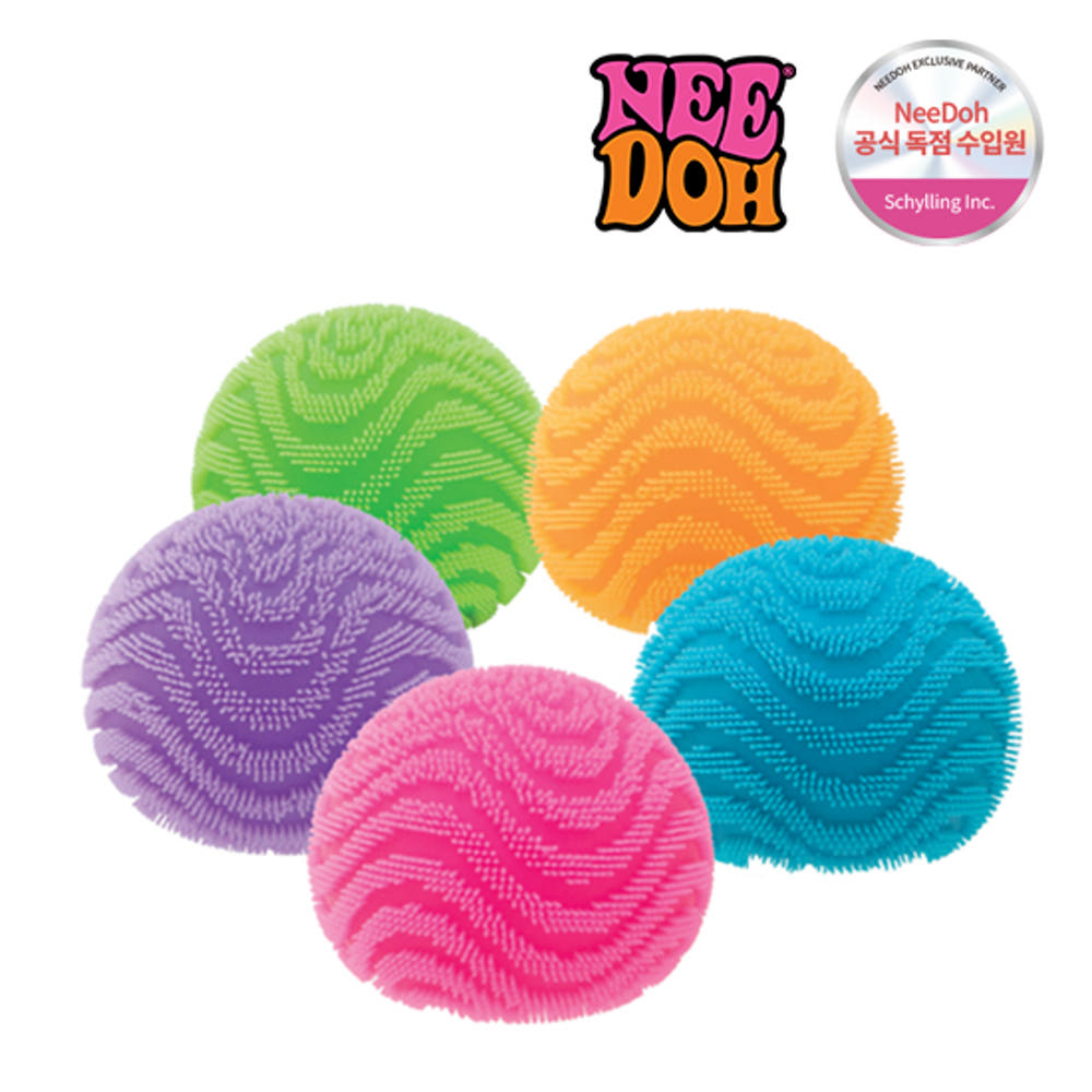 Needoh Fuzz Wave Stress Ball Squishy Needoh  DKshop