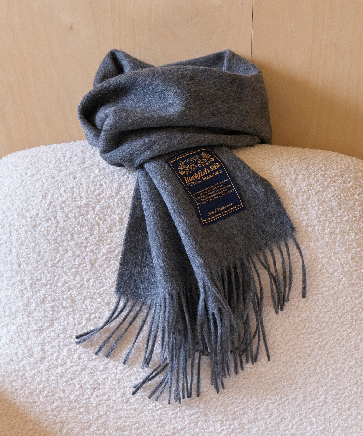 Rockfish Weatherwear CLASSIC WOOL SCARF SOLID Rockfish Weatherwear  DKshop