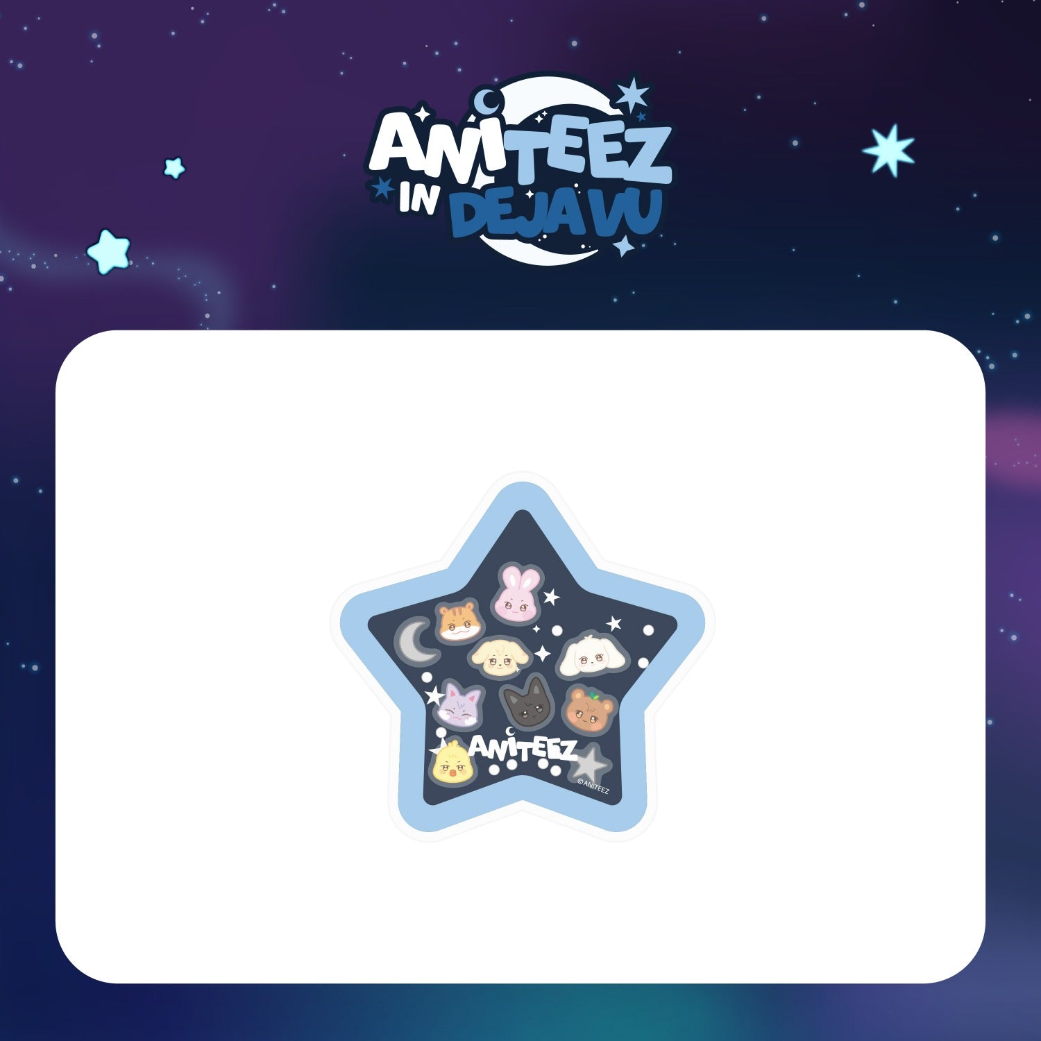 [PRE-ORDER] ATEEZ - [ANITEEZ IN DEJAVU] ACRYLIC SHAKER MAGNETIC SMART TOK ATEEZ  DKshop