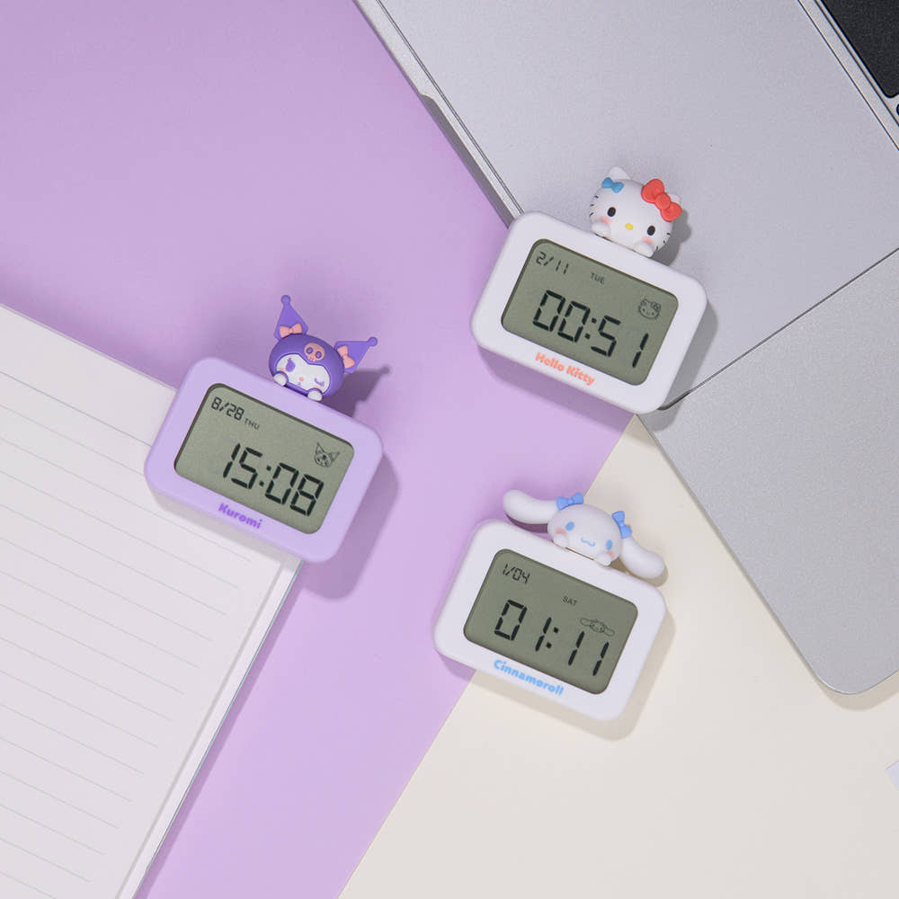 ROYCHE Sanrio Noise-Free Mini Desk Clock Keyring ROYCHE  DKshop