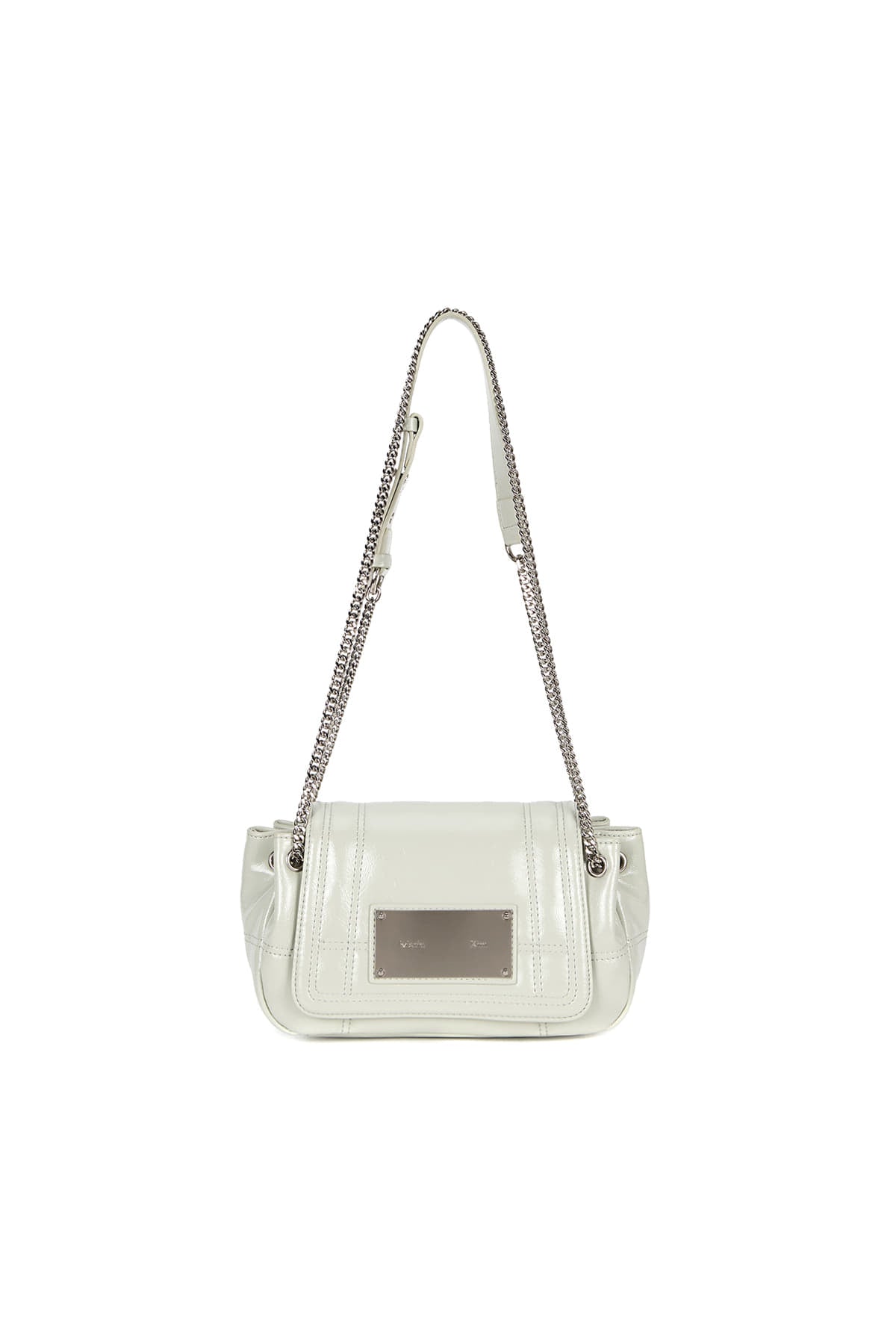 Matin Kim GLOSSY QUILTING SMALL CHAIN BAG