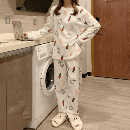 MIFFY Carrot Miffy Bunny Microfiber Pajama Lounge Set MIFFY  DKshop