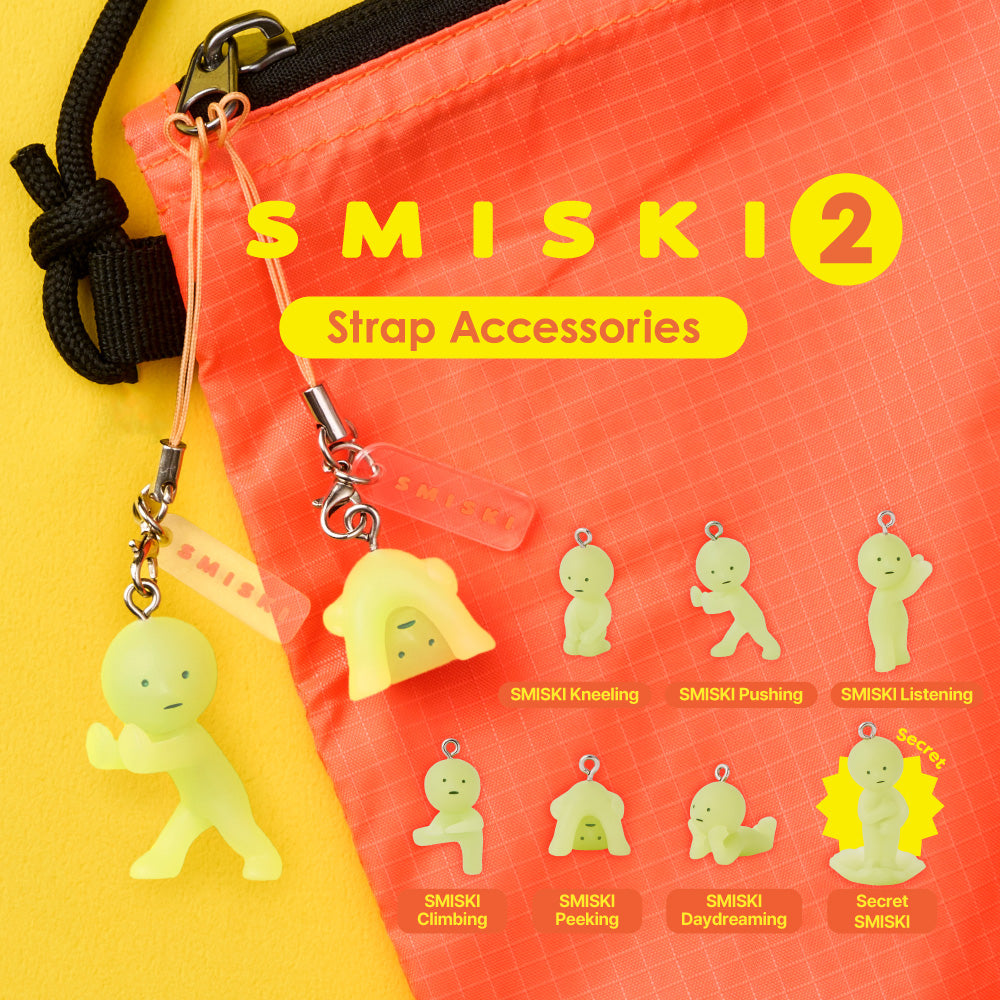 [Dreams Korea] Smiski Strap Accessories 2 (RANDOM) SMISKI  DKshop