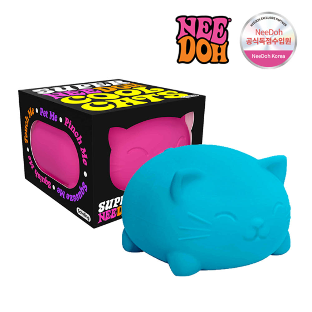 Needoh Super Cool Cat Stress Ball Needoh  DKshop