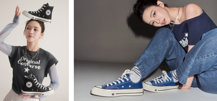 [CONVERSE X KARINA] CHUCK 70 X HI CONVERSE  DKshop