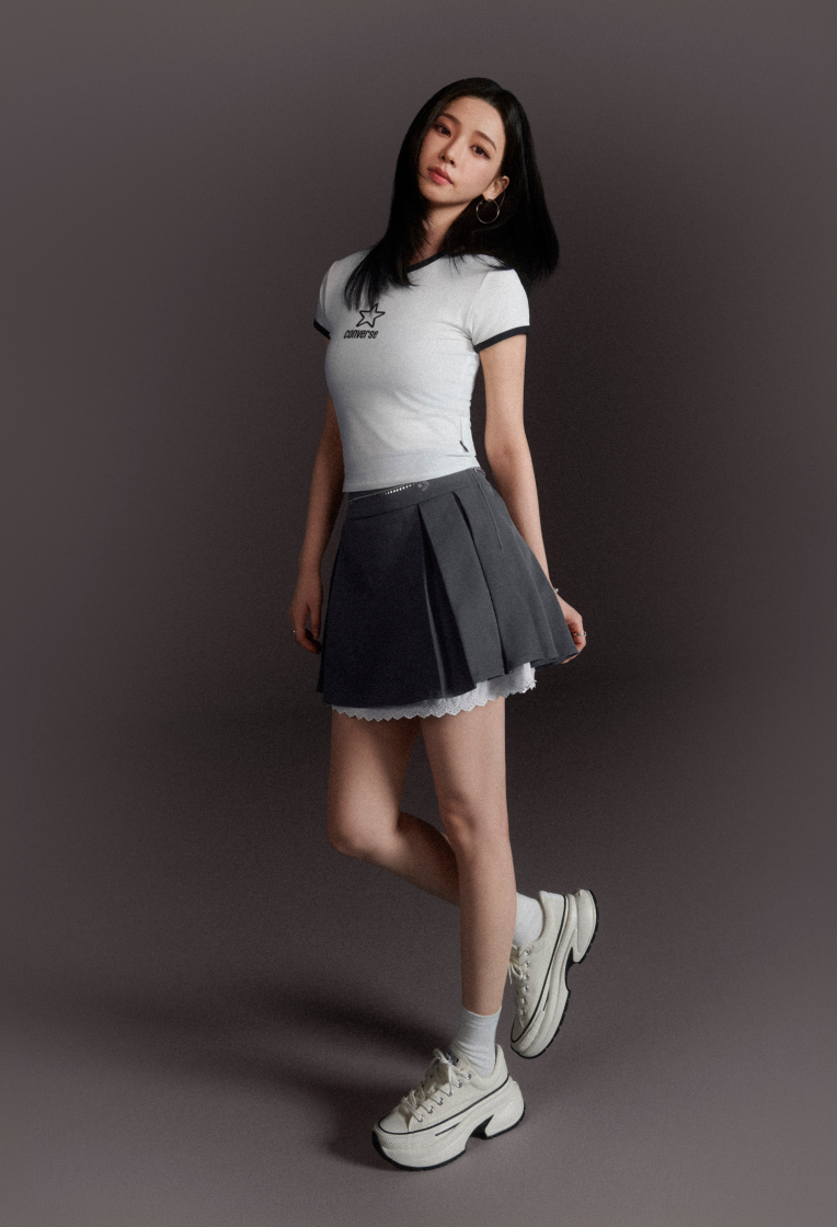 [CONVERSE X KARINA] RUN STAR CRUSH OX CONVERSE  DKshop