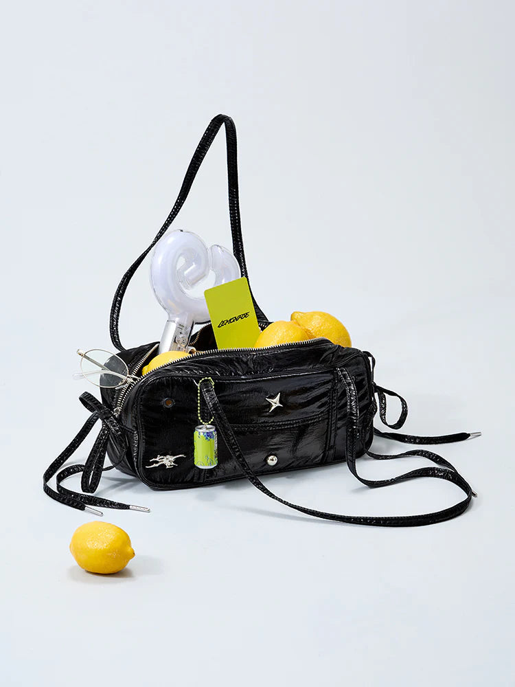 [PRE-ORDER] [coller X aespa] COLLER BAGUETTE BAG ONYX BLACK aespa  DKshop