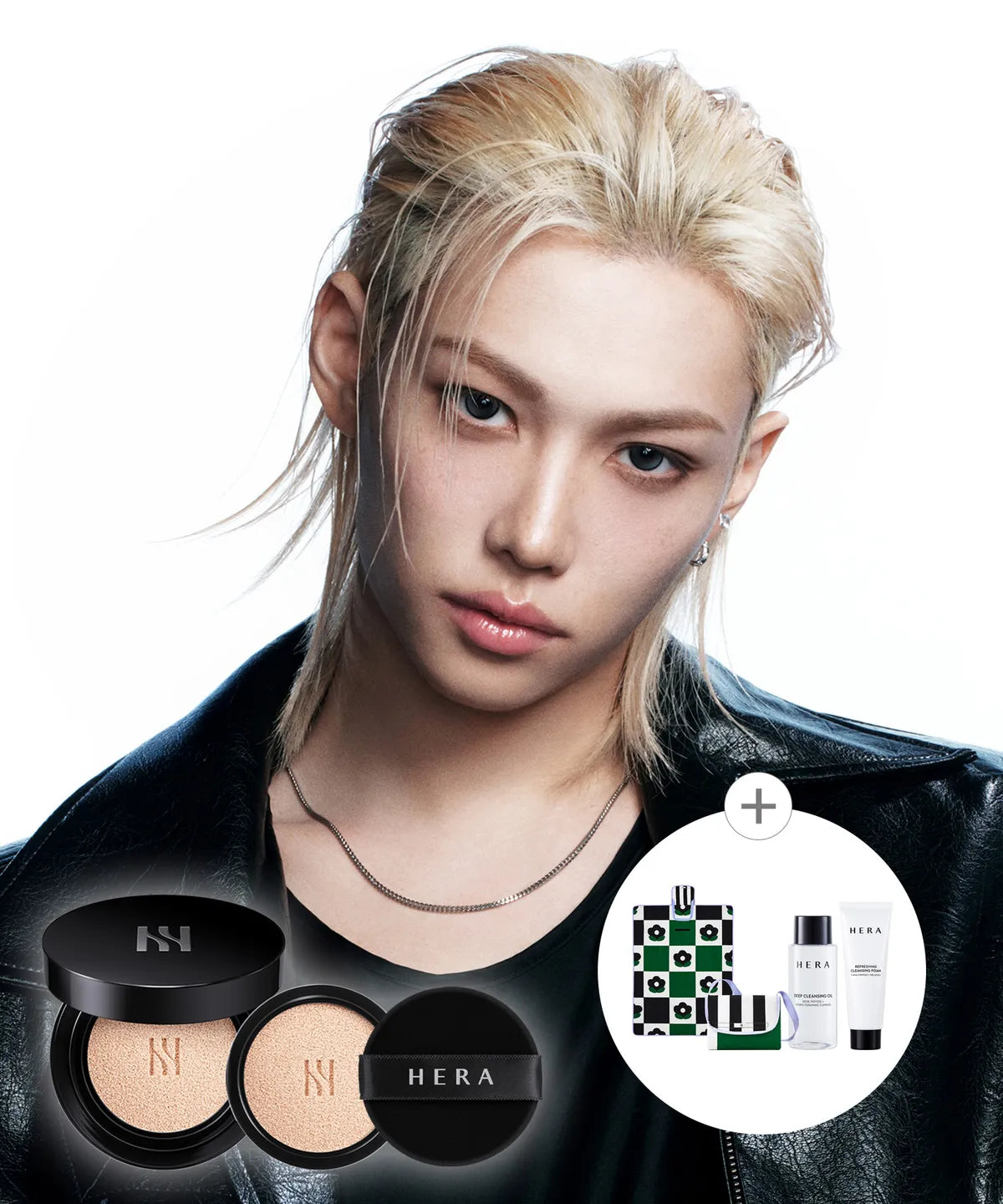 [Felix Pick] HERA BLACK CUSHION FOUNDATION DUO 15g (+Refill 15g) HERA  DKshop