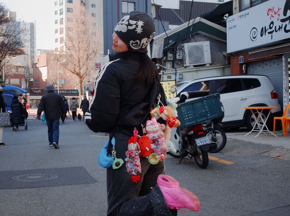 [TOMORROW CLOVER] HOPE COURAGE LOVE String Bag TOMORROW CLOVER  DKshop