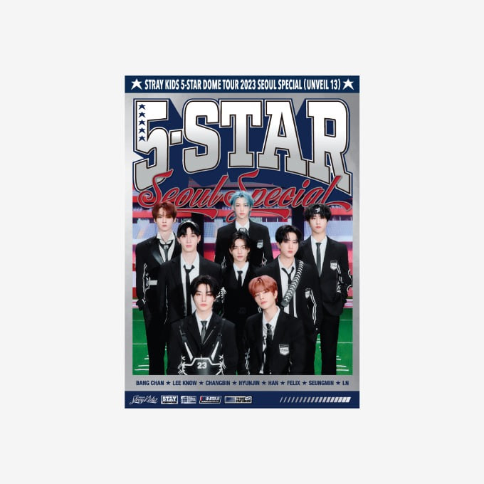 [5-STAR Seoul Special] Stray Kids - Stray Kids POSTER BOOK