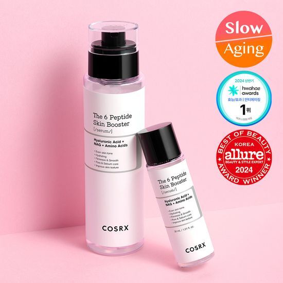 COSRX THE 6 PEPTIDE SKIN BOOSTER SERUM 150ml (+30ml)