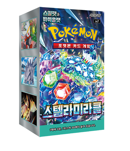 Pokemon Card Scarlet & Violet Stellar Crown Booster Box (Korean Ver.)