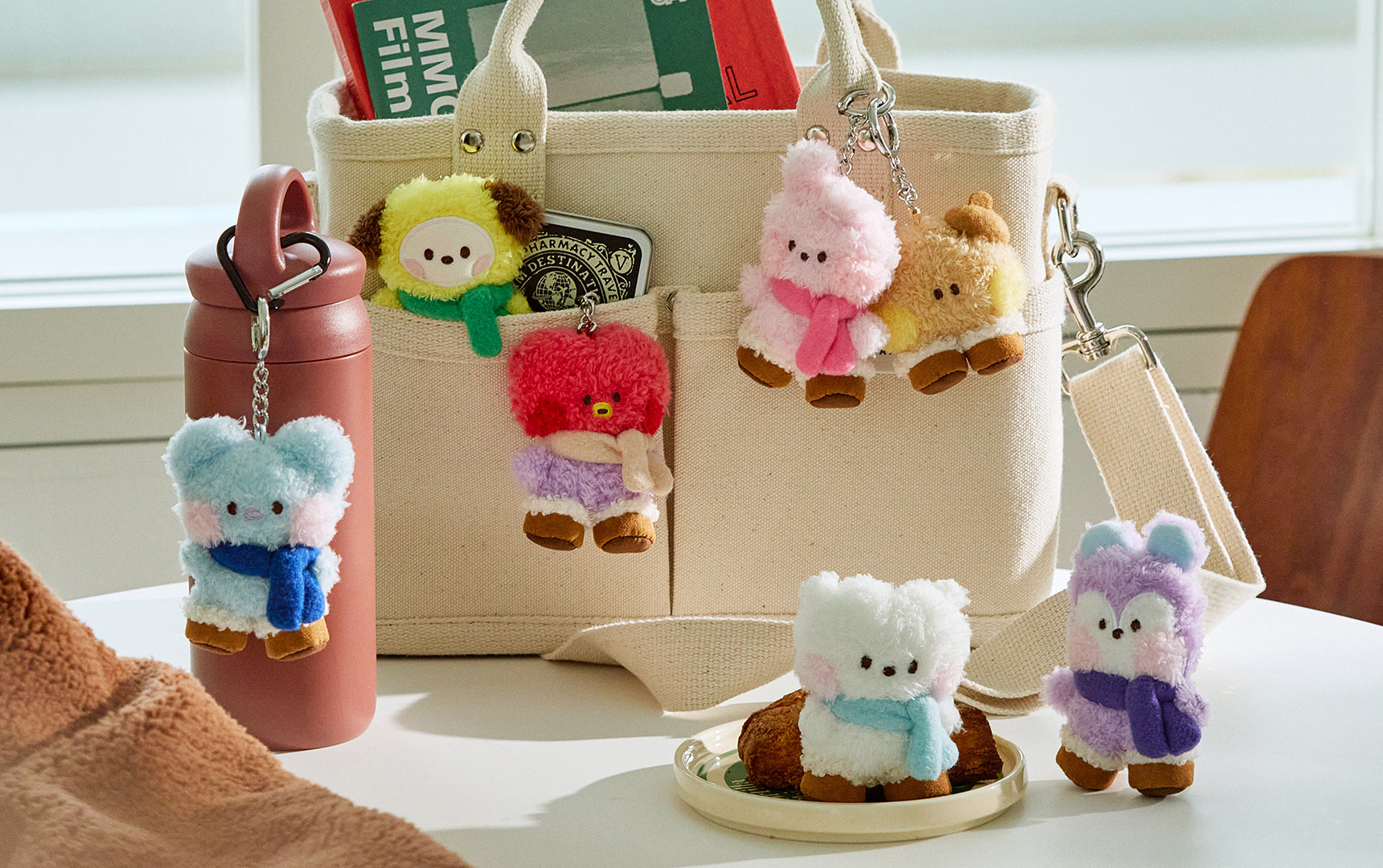 BT21 MINI MININI BOOTS EDITION DOLL KEYRING