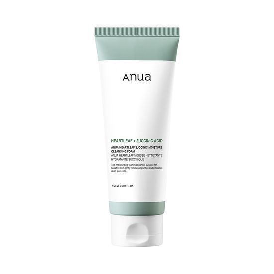 Anua HEARTLEAF SUCCINIC MOISTURE CLEANSING FOAM 150ml