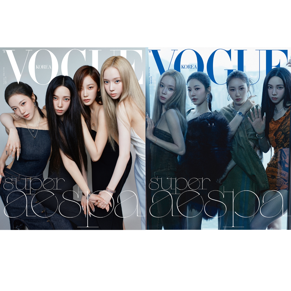 VOGUE KOREA MAGAZINE 2024.09 (COVER : aespa)