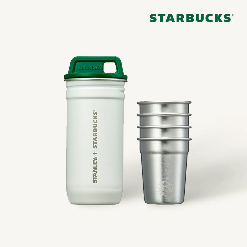 Starbucks - SS Cream Stanley Mini Cup Set 4 Pieces