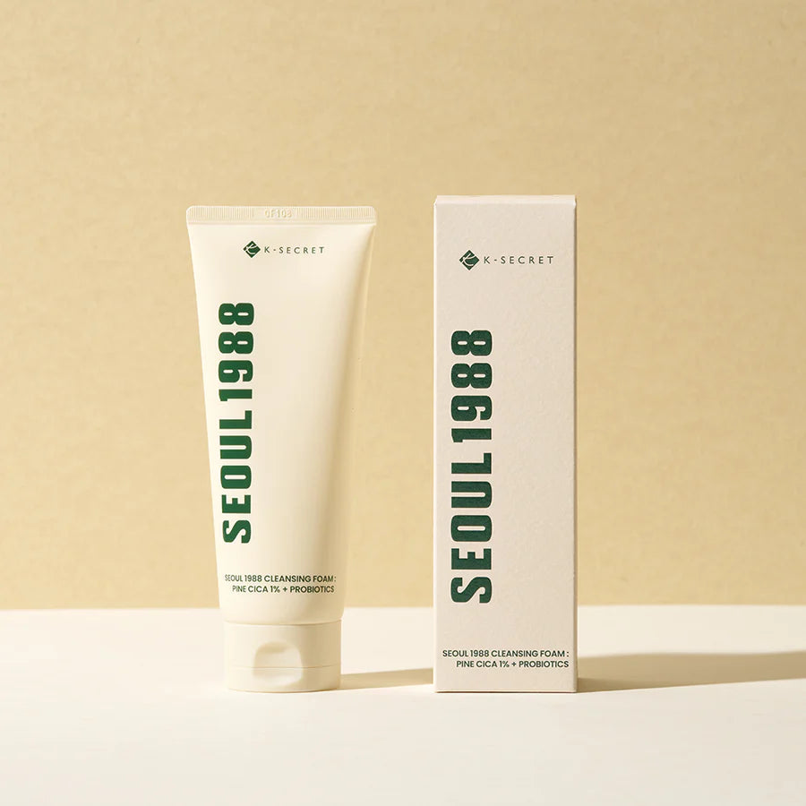 KSECRET SEOUL 1988 CLEANSING FOAM : PINE CICA 1% + PROBIOTICS