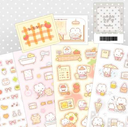 [DUDUMOON] Im9roomi Sticker Pack