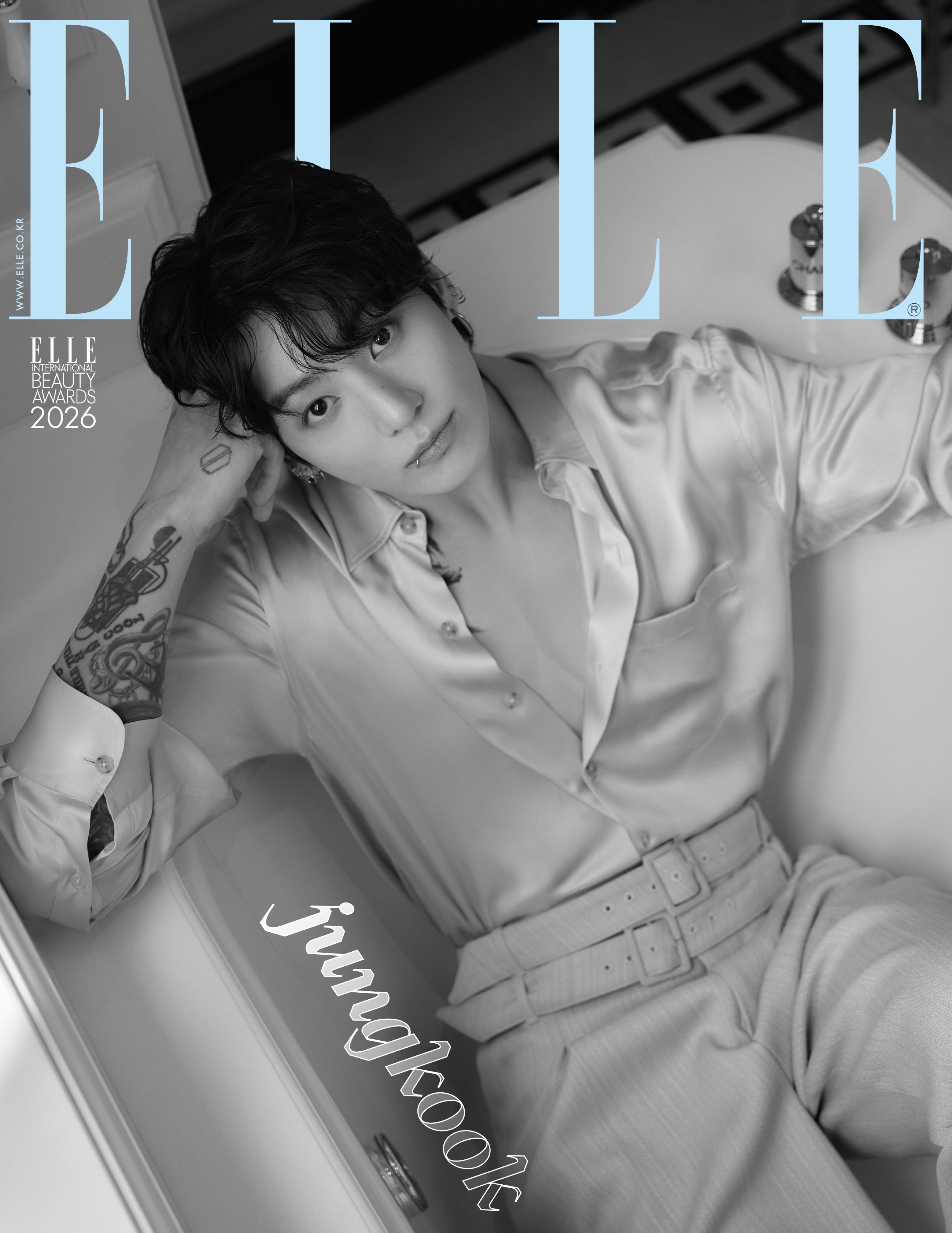 [PRE-ORDER] ELLE KOREA MAGAZINE 2026.01 (COVER : BTS JUNG KOOK) BTS  DKshop