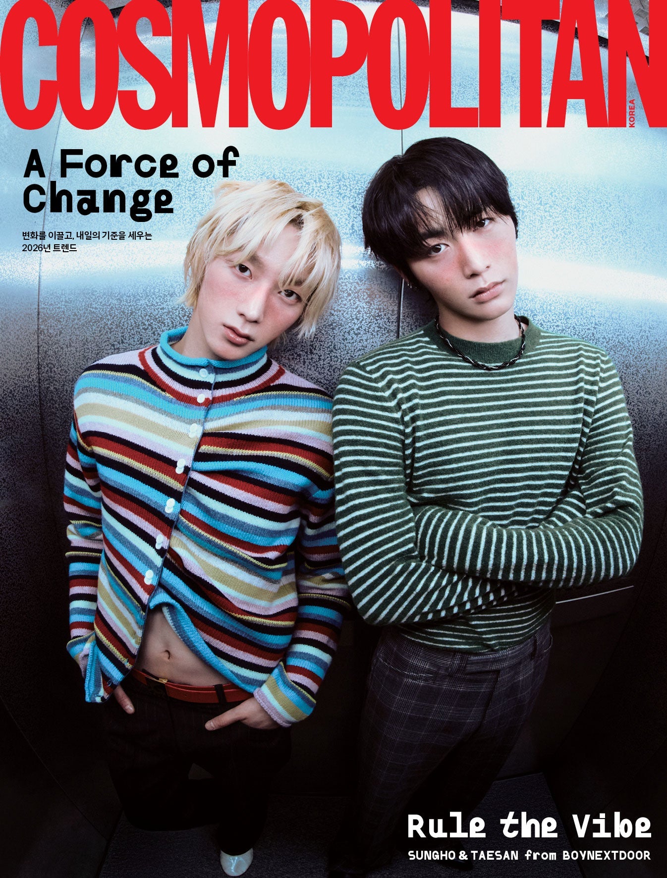 [PRE-ORDER] COSMOPOLITAN KOREA MAGAZINE 2026.01 (COVER : BOYNEXTDOOR SUNGHO&TAESAN) BOYNEXTDOOR  DKshop