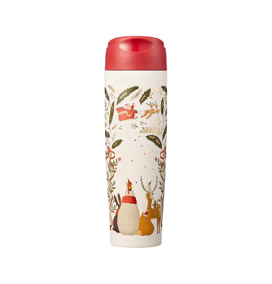 Starbucks - SS Holiday Santa Friends tumbler 444ml | DKshop