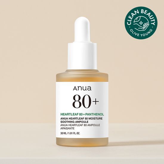 Anua HEARTLEAF 80 PANTHENOL AMPOULE 30ml