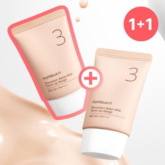 NUMBUZIN PORCELAIN BASE-SKIP TONE UP CREAM 35ml(+35ml)