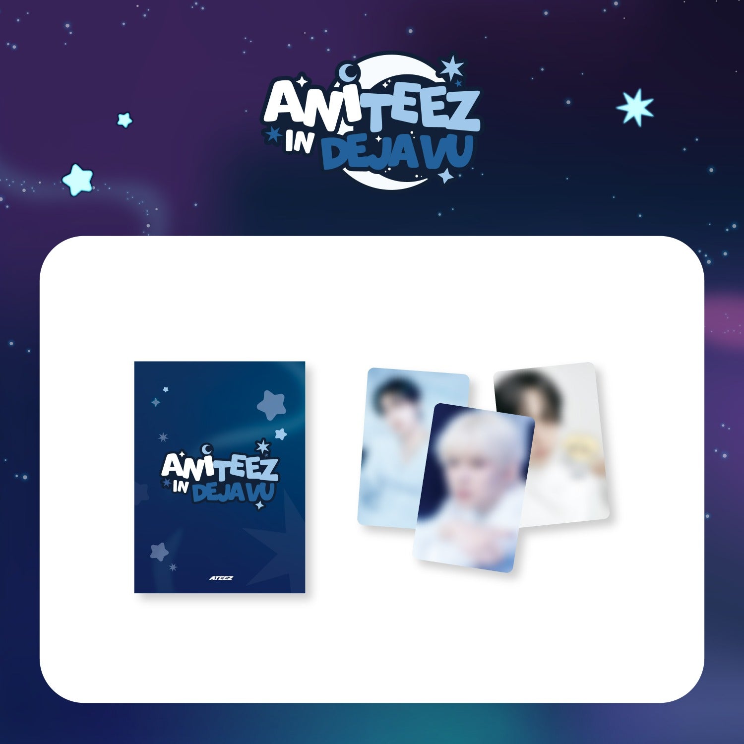 [PRE-ORDER] ATEEZ - [ANITEEZ IN DEJAVU] RANDOM TRADING CARD ATEEZ  DKshop