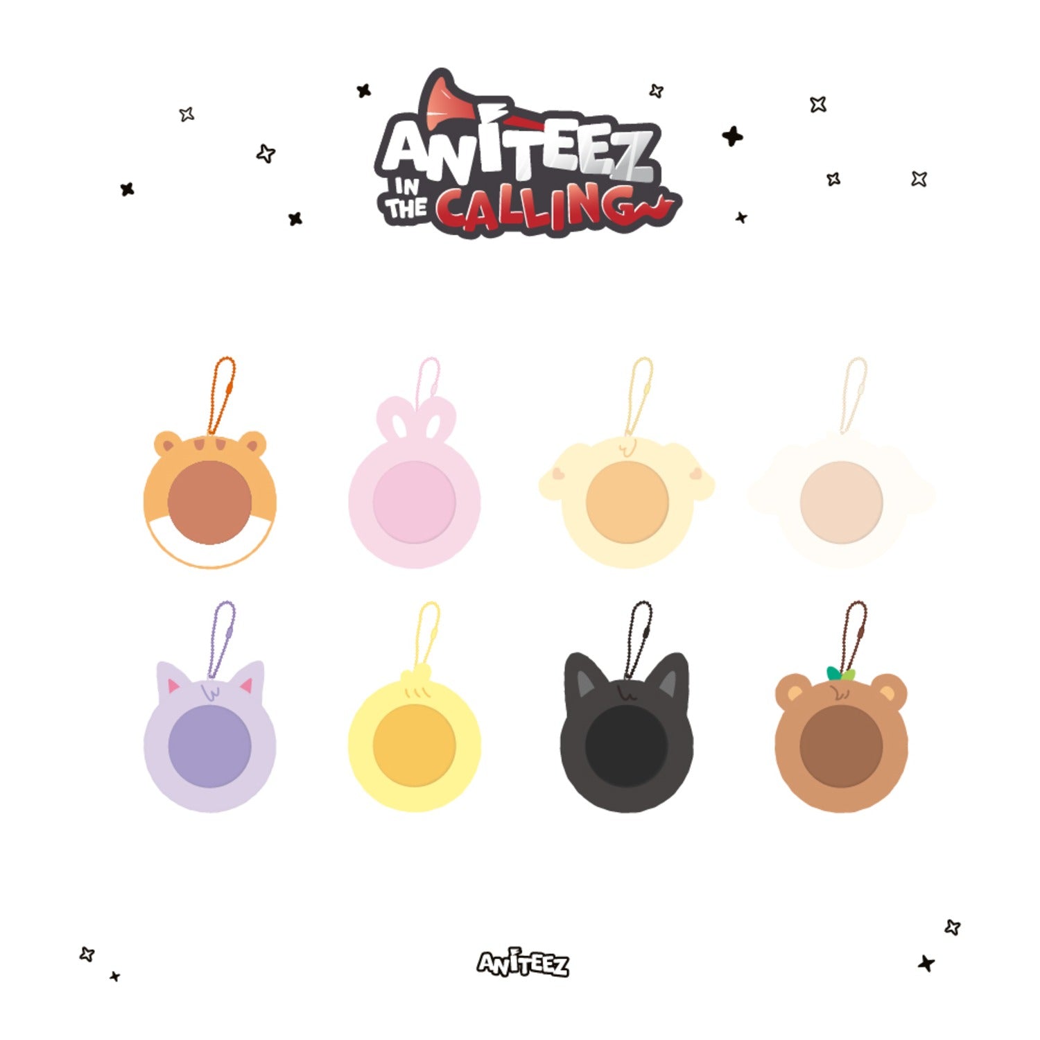 [PRE-ORDER] ATEEZ - [ANITEEZ IN THE CALLING] CAN BADGE COVER ATEEZ  DKshop
