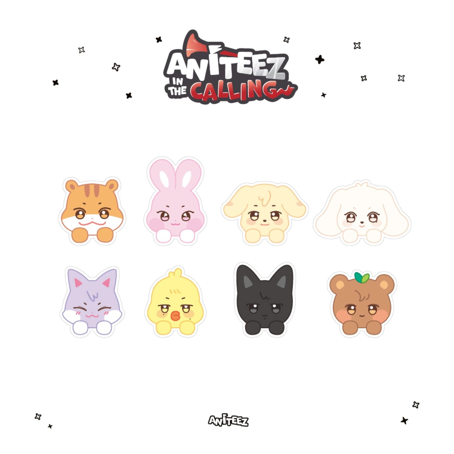 [PRE-ORDER] ATEEZ - [ANITEEZ IN THE CALLING] ACRYLIC CLIP MAGNET ATEEZ  DKshop