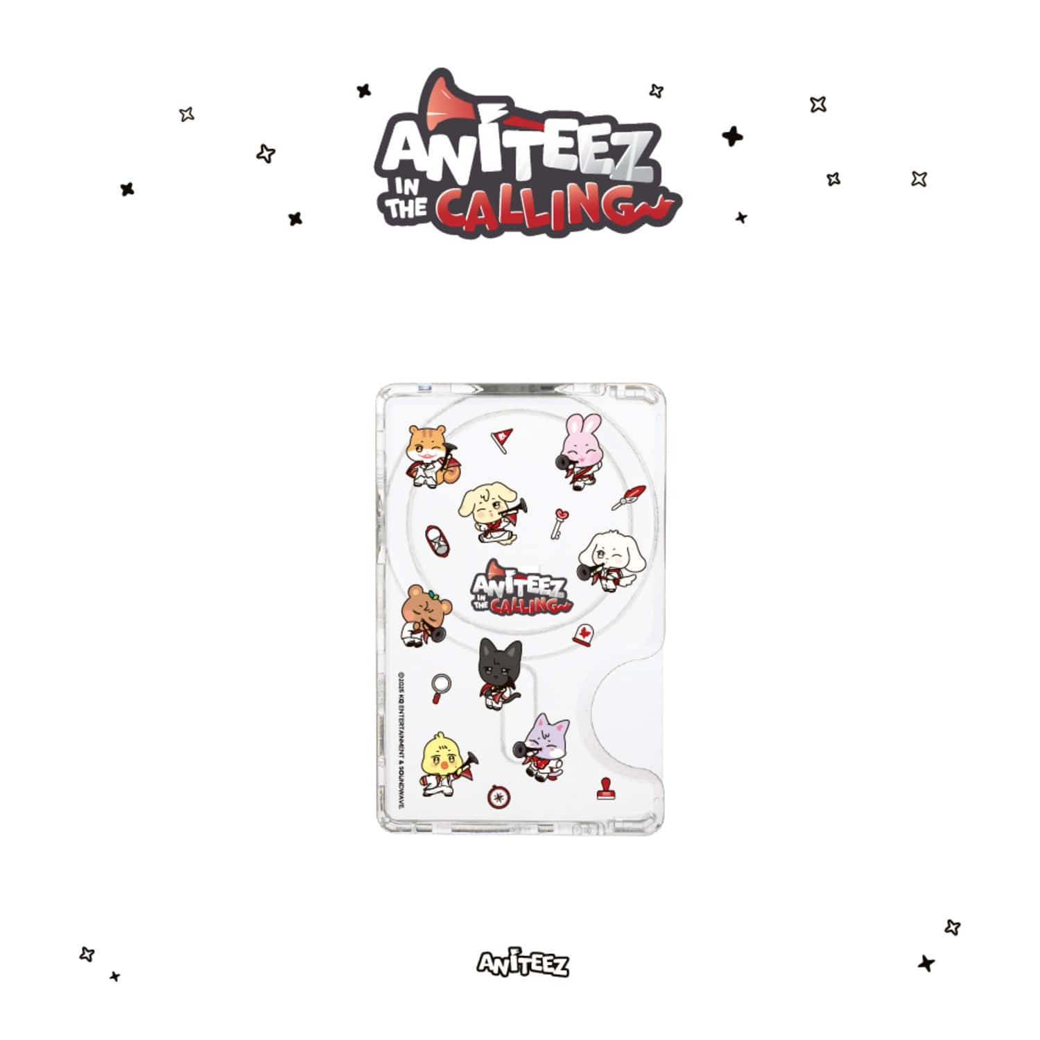 [PRE-ORDER] ATEEZ - [ANITEEZ IN THE CALLING] MagSafe ACRYLIC CARD CASE ATEEZ  DKshop