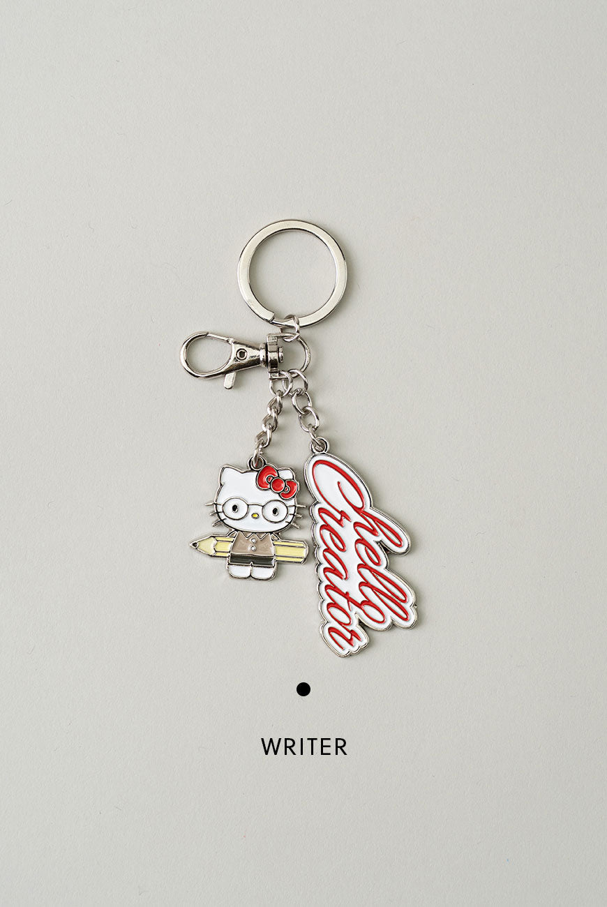 [POV X Hello Kitty] Metal Keyring 4 types POINT OF VIEW  DKshop