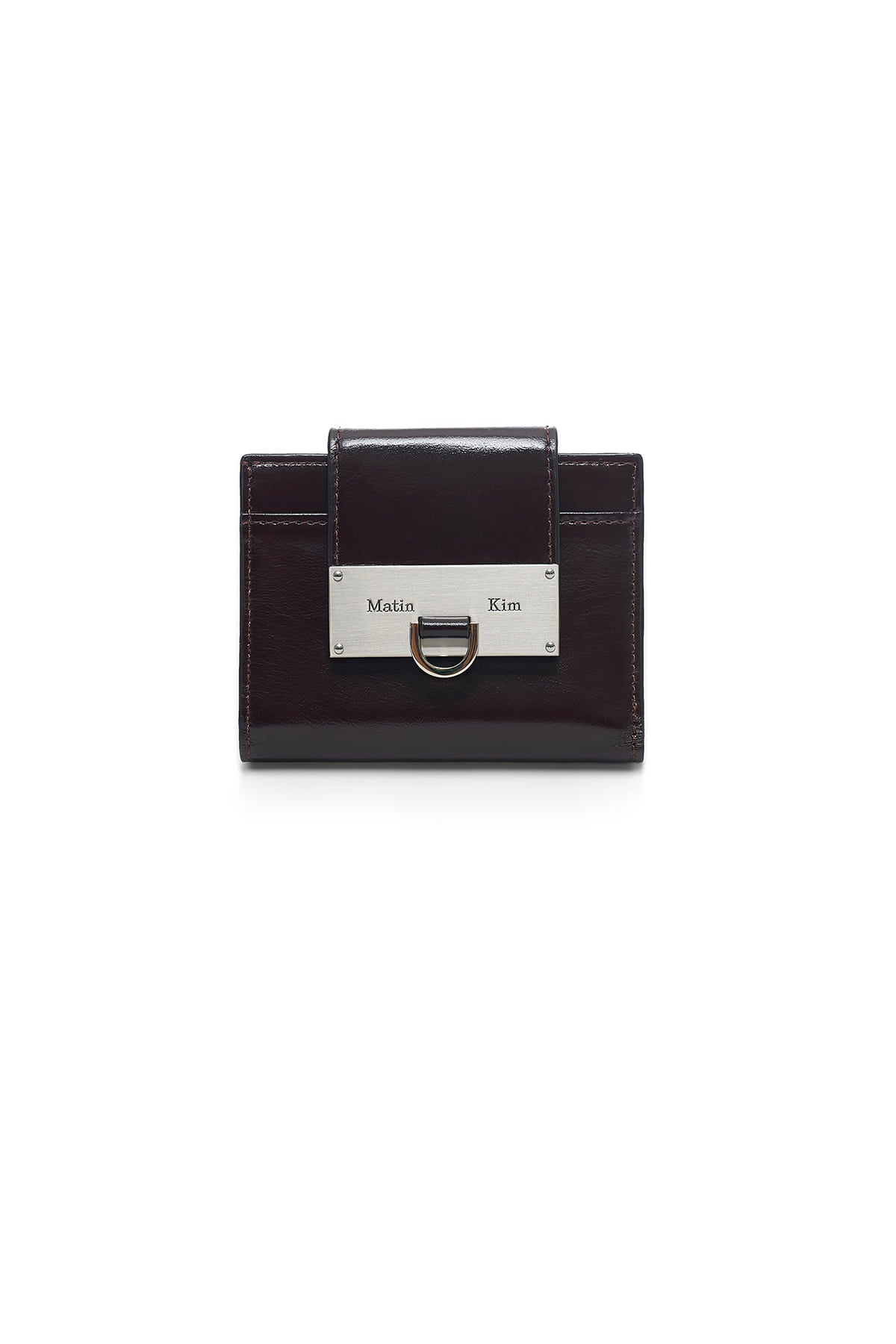 Matin Kim MATIN ARCH RING FLAP WALLET Matin Kim  DKshop