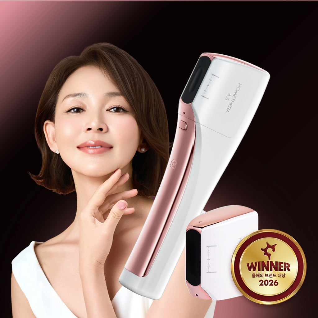 HOMETHERA home HIFU lifting beauty device with interchangeable cartridges