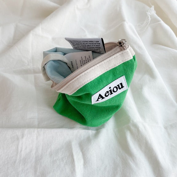 Aeiou Basic Pouch (M size) Summer Mountain Aeiou  DKshop