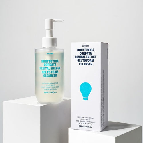JUSTBEME CORDATA REVITAL ENERGY GEL TO FOAM CLEANSER JUSTBEME  DKshop