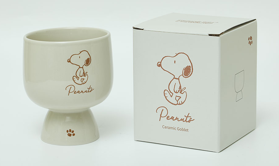Peanuts Snoopy Ceramic Goblet