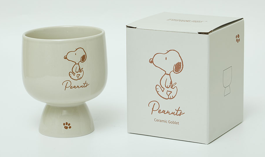 Peanuts Snoopy Ceramic Goblet | DKshop