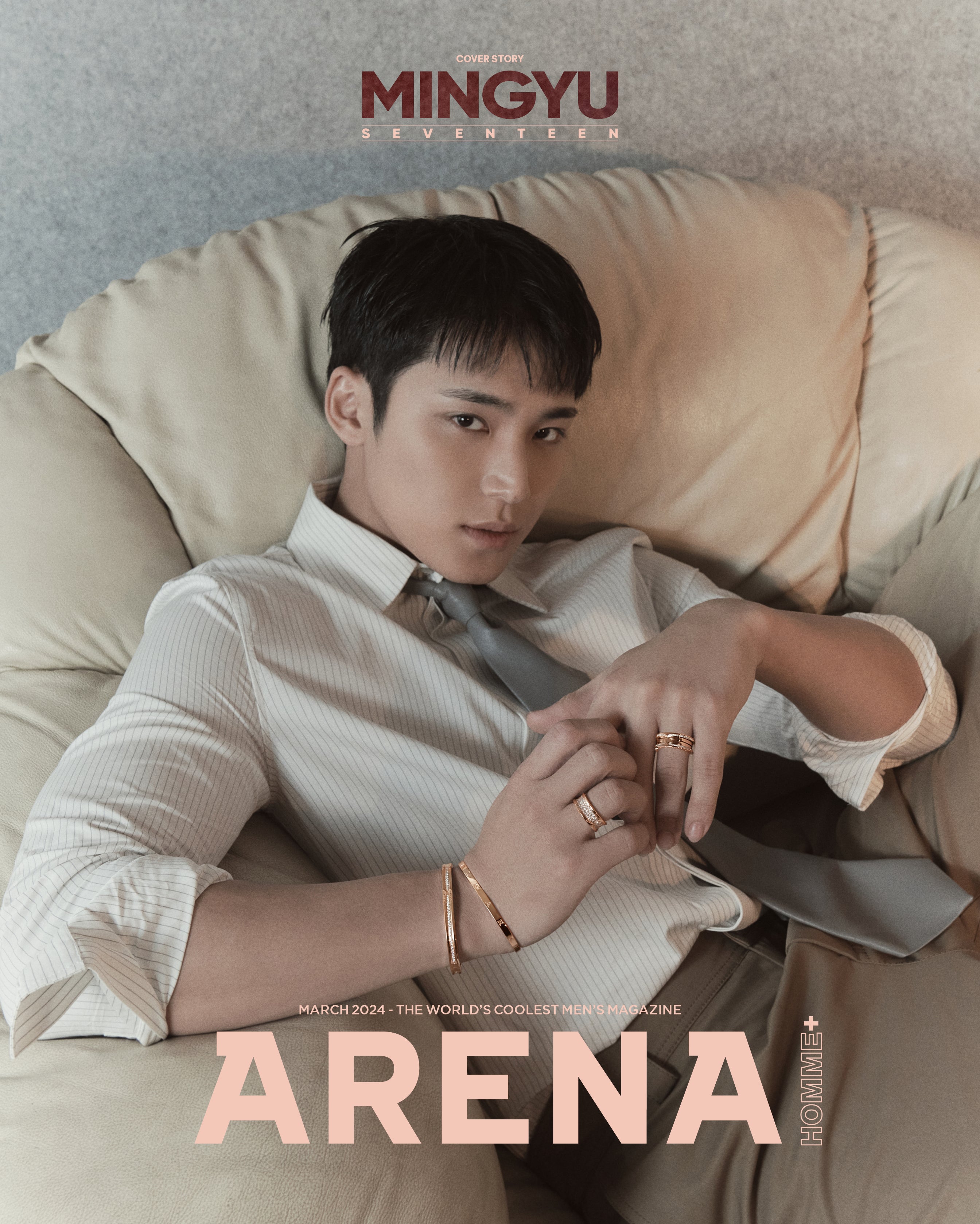 ARENA HOMME+ 2024.03 A VER. (COVER : SEVENTEEN MINGYU) | DKshop