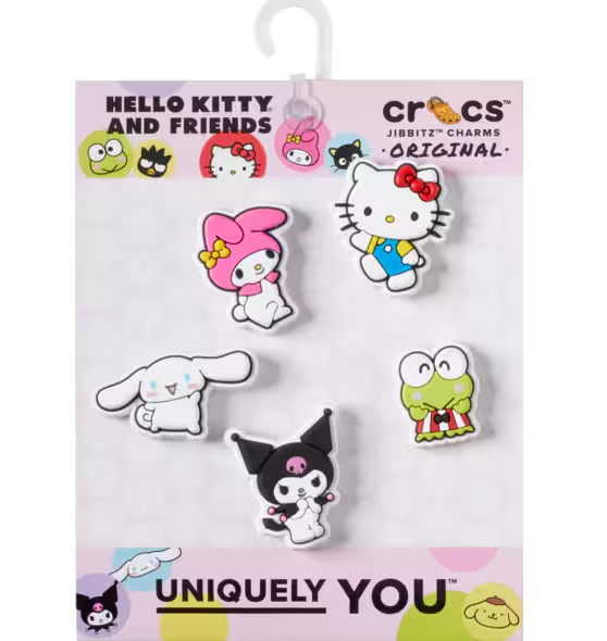 [SANRIO EDITION] Hello Kitty Friends Set CROCS JIBBITZ CHARMS (5EA)