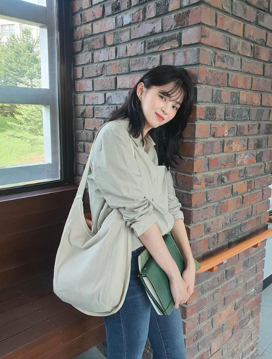 JOY GRYSON Kaiya Canvas Hobo Bag (HanSohee Wear) JOY GRYSON  DKshop