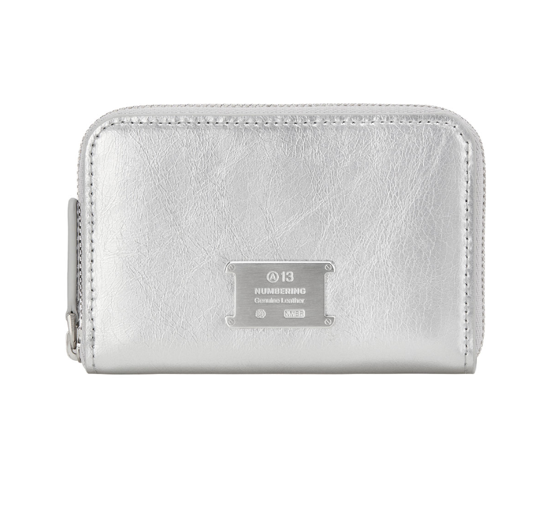 NUMBERING #1057 zipper cracked leather card wallet NUMBERING  DKshop