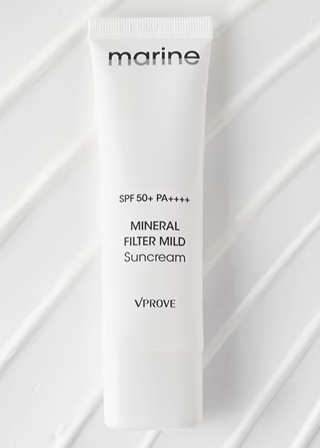 VPROVE marine mineral filter mild suncream 50ml VPROVE  DKshop