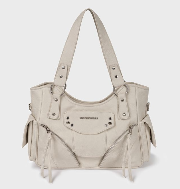 IUGAMAKARAS Studded Leather Shoulder Bag IUGAMAKARAS Studded Leather Shoulder Bag