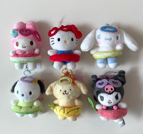 [Summer Tube Edition] Sanrio Character Doll Keyring Sanrio  DKshop