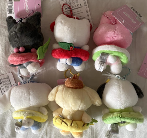 [Summer Tube Edition] Sanrio Character Doll Keyring Sanrio  DKshop