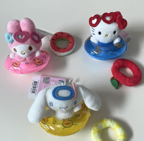 [Summer Tube Edition] Sanrio Character Doll Keyring Sanrio  DKshop