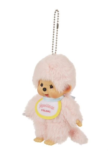 [Monchhichi] Colors Baby Pink Keyring Monchhichi  DKshop
