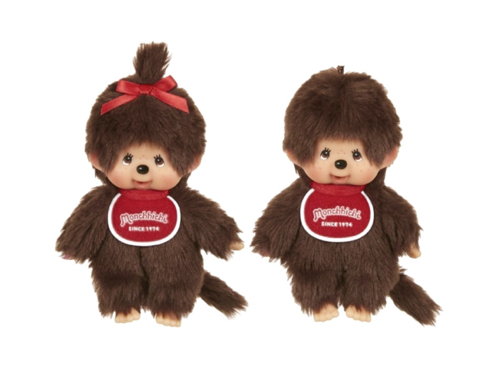 [Monchhichi] Original Classic Mini Keyring Monchhichi  DKshop